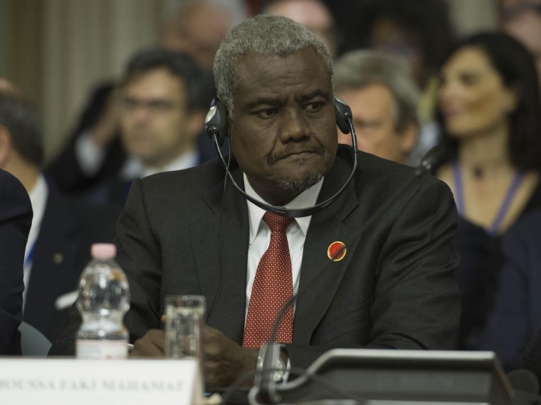 Minister for Foreign Affairs and African Integration of Chad, Moussa Faki Mahamat,