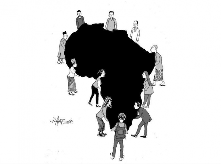 Africa Day: Youth participation, the power is in our hands. Cartoon credit: Tony Namate/This is Africa