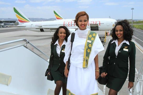 Ethiopia Airline crew