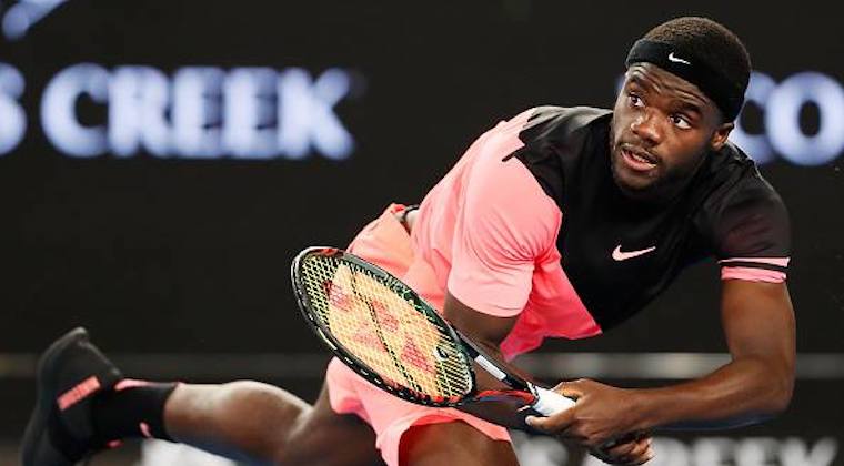 Frances Tiafoe, at just 21, has become the latest sensation on the tennis court. He however lost to Rafael Nadal at the Australian Open yesterday. Photo: Facebook/Frances Tiafoe