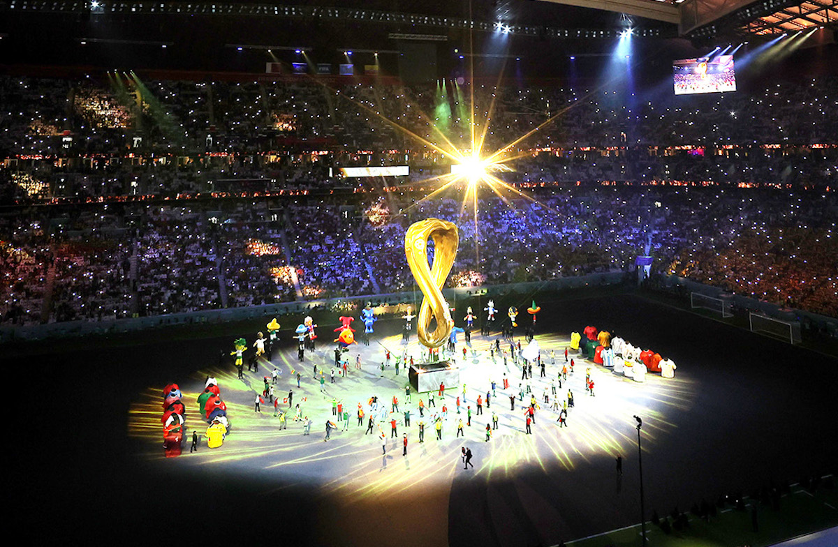 FIFA World Cup Opening ceremony scenes