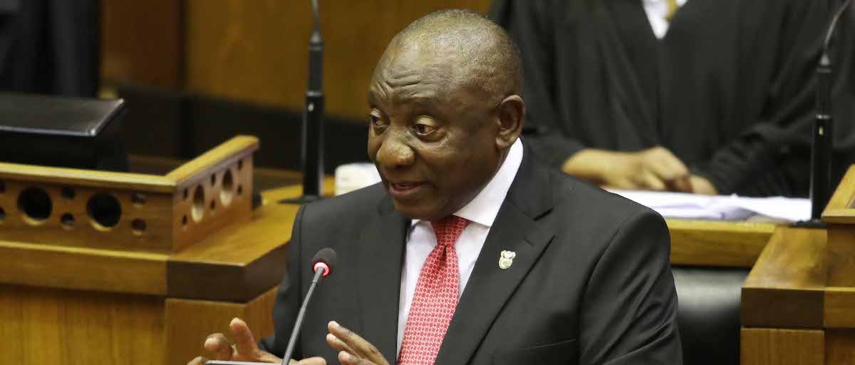South Africa’s President Cyril Ramaphosa
