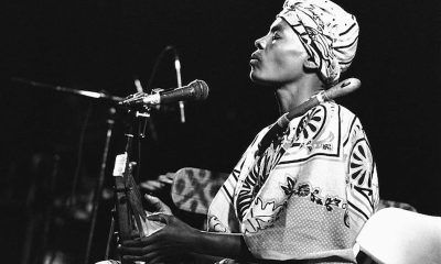 Stella Chiweshe, performing in Amsterdam in 1988