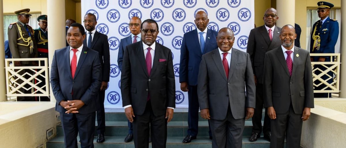 SADC leaders