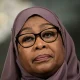 Tanzania President Samia Suluhu Hassan.