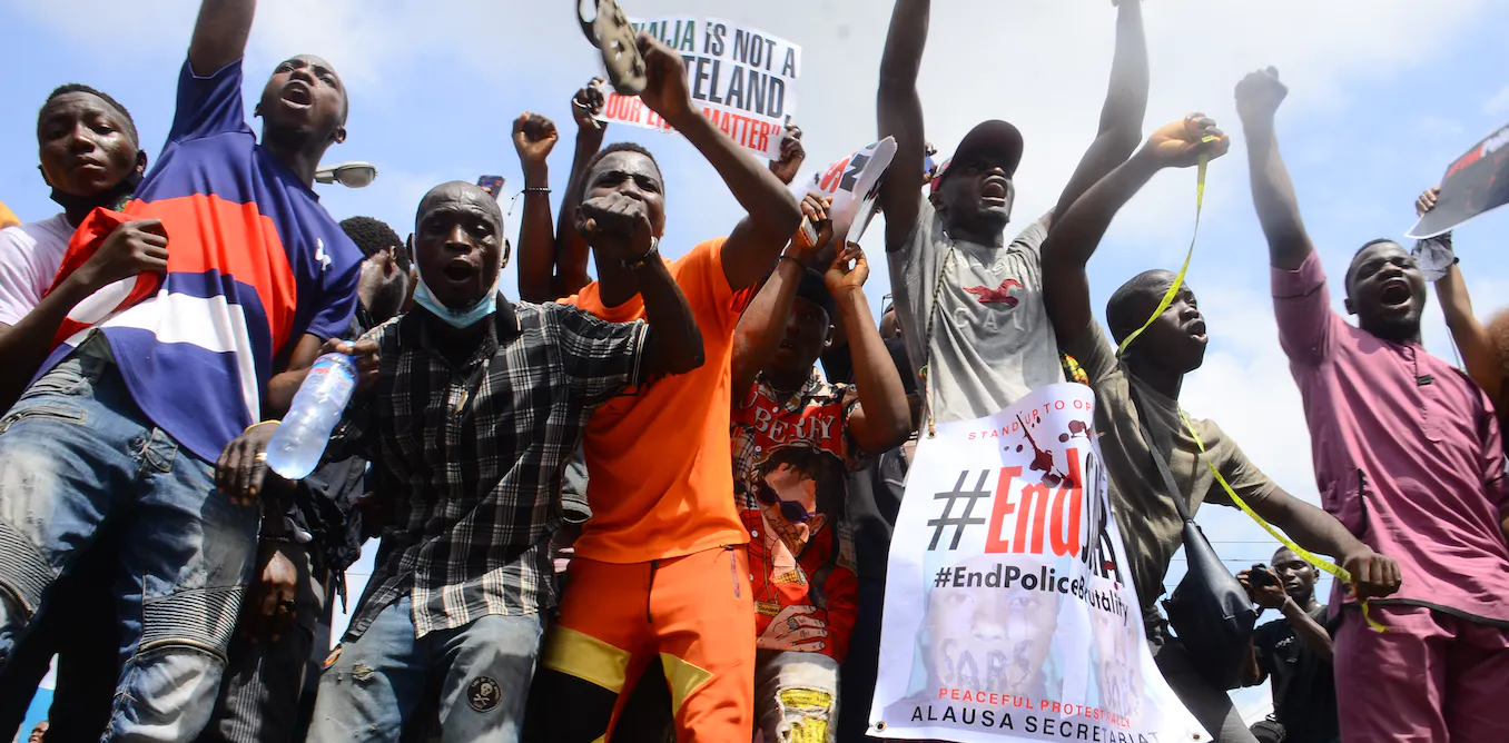 Young people in Nigeria seek freedom from repression and other governance failures.