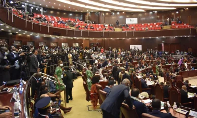 Delegates at an African Union summit in Malabo, Equatorial Guinea, in 2022.