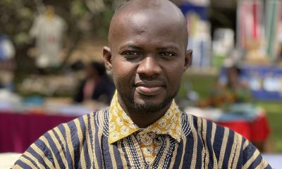Africans Rising Movement Coordinator, Hardi Yakubu smiling