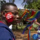 The annual gay pride parade in Entebbe, Uganda, in 2014.