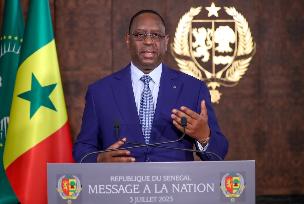 President Macky Sall of Senegal