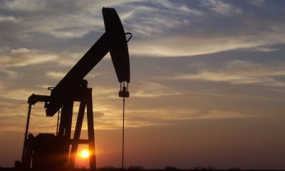 Pumpjack located south of Midland, Texas.