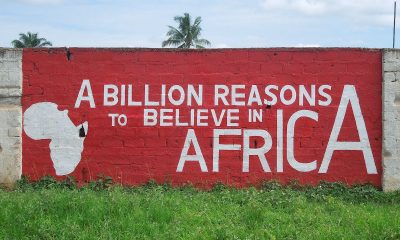 Pan Africanism mural in Tanzania. Photo: Michael Branz/ CC BY 2.0
