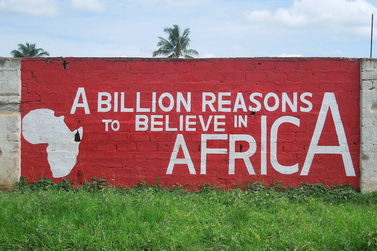 Pan Africanism mural in Tanzania. Photo: Michael Branz/ CC BY 2.0