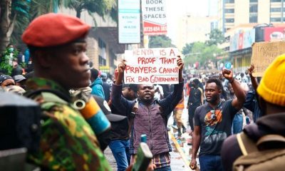 #OccupyParliament Protests Against Kenya’s Finance Bill