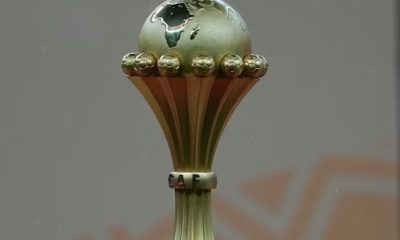 The Africa Cup of Nations trophy was handed to Senegal but will now be awarded to Morocco. Ulrik Pedersen/NurPhoto/Getty Images